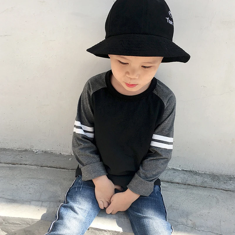 Kids clothes spring autumn long-sleeved T-shirt bottoming shirt cotton boy girl color-blocking sweatshirt child quality clothing
Kids clothes spring autumn long-sleeved T-shirt bottoming shirt cotton boy girl color-blocking sweatshirt child quality clothing