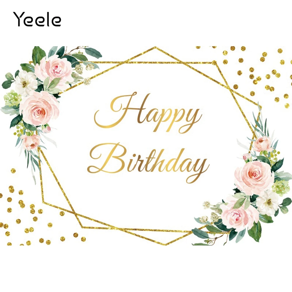 Yeele Birthday Backdrop Photocall Flowers Glitter Dot Baby Addult Portrait Backgrounds Photographic Photography For Photo Studio
Yeele Birthday Backdrop Photocall Flowers Glitter Dot Baby Addult Portrait Backgrounds Photographic Photography For Photo Studio