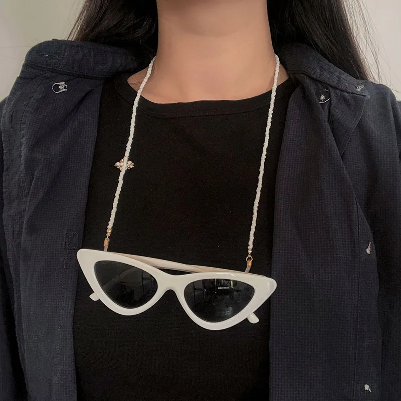 Fashion Sweet Retro Beads Colorful Reading Glasses Anti Slip Sunglasses Strap Spectacles Cord Women Eyeglasses Accessoies
Fashion Sweet Retro Beads Colorful Reading Glasses Anti Slip Sunglasses Strap Spectacles Cord Women Eyeglasses Accessoies