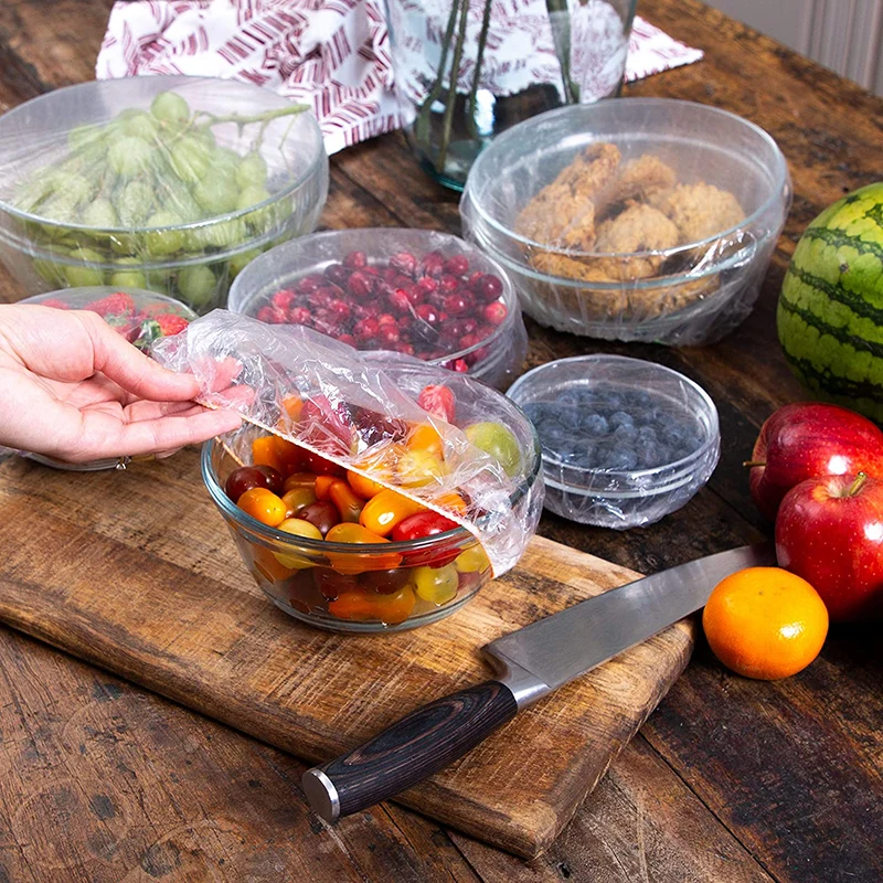 100pcs Fresh Keeping Bags Elastic Food Storage Covers Universal Stretch Wrap Bowl Cover Kitchen Supply Fresh-keeping Mask
100pcs Fresh Keeping Bags Elastic Food Storage Covers Universal Stretch Wrap Bowl Cover Kitchen Supply Fresh-keeping Mask