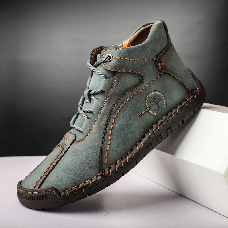 2021 New Outdoor Men Boots High Top Casual Men Shoes Fashion Handmade Shoes Comfortable Ankle Boots Big Size 38-48 Botas Hombre
2021 New Outdoor Men Boots High Top Casual Men Shoes Fashion Handmade Shoes Comfortable Ankle Boots Big Size 38-48 Botas Hombre