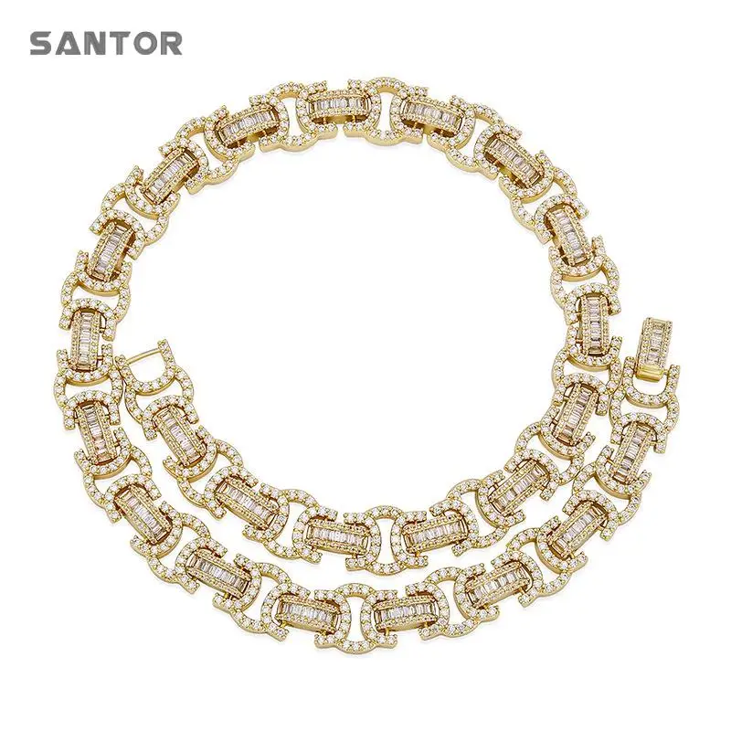 Hip Hop T Shape Necklace Chain Cuban Men's Necklace Micro Inlaid Ice Out Zircon Cuban Chain Punk Accessories
Hip Hop T Shape Necklace Chain Cuban Men's Necklace Micro Inlaid Ice Out Zircon Cuban Chain Punk Accessories