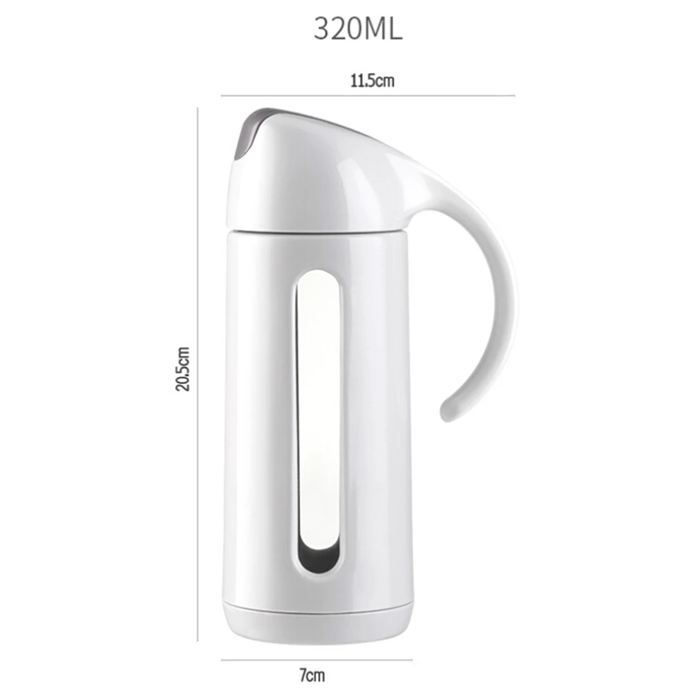 320ml Kitchen Glass Oil Pot Home Leak-Proof Oil Jar Seasoning Sauce Vinegar Bottle Oiler Condiment Bottle
320ml Kitchen Glass Oil Pot Home Leak-Proof Oil Jar Seasoning Sauce Vinegar Bottle Oiler Condiment Bottle