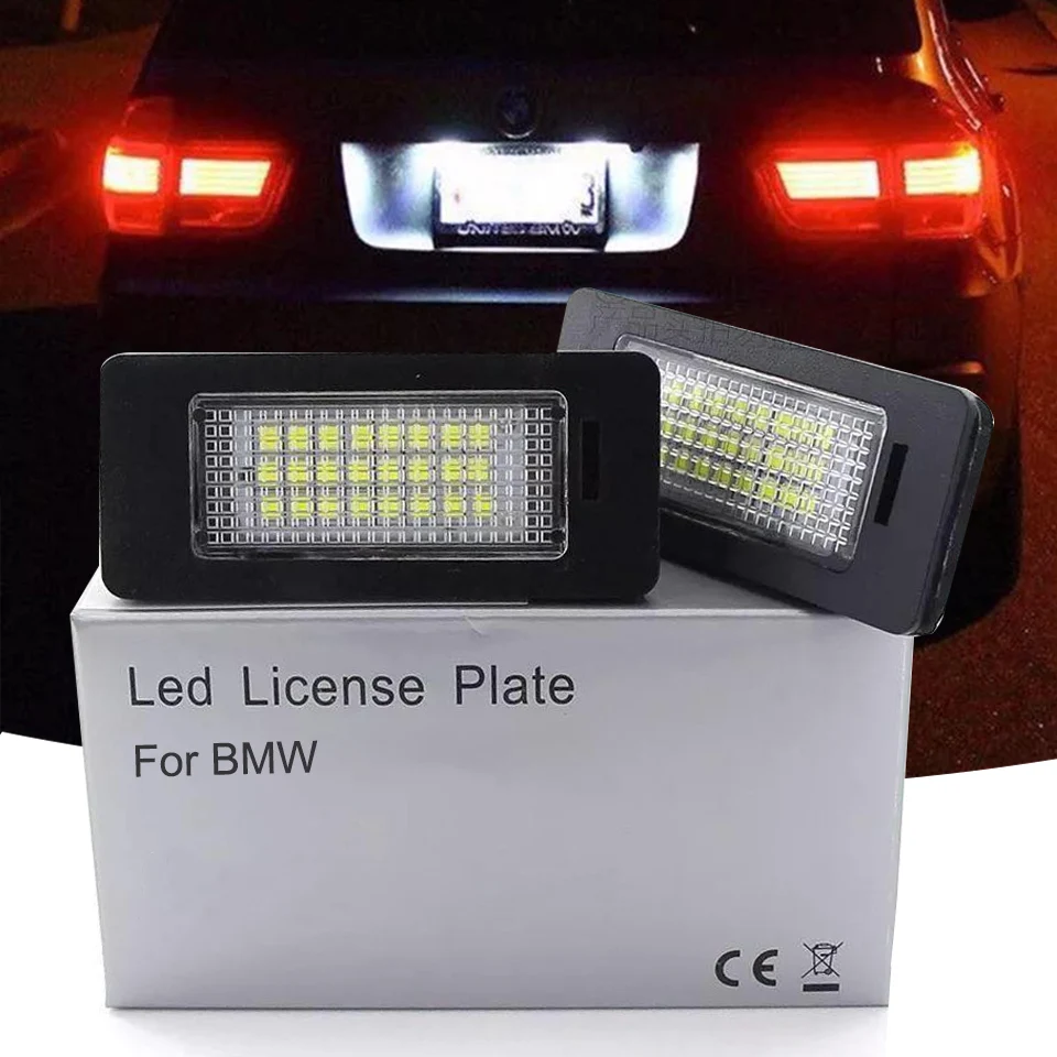 Светодиодный ные лампы для номерного знака BMW E81 E82 E90 E91 E92 E93 E60 E61 E39 X1 E84 X5 E70 X6