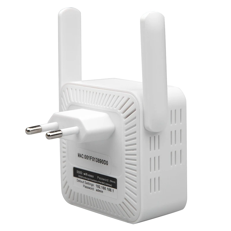 WiFi Signal Extender, Home 300 Mbps Wireless Repeater, WiFi Range Extender Signal Amplification Enhancer-White
WiFi Signal Extender, Home 300 Mbps Wireless Repeater, WiFi Range Extender Signal Amplification Enhancer-White