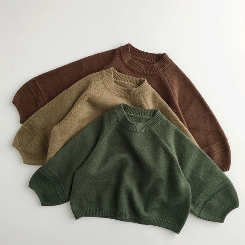 Boys and girls autumn pullover sweater Korean lantern sleeve sweater children's sweater autumn and winter bottoming shirt
Boys and girls autumn pullover sweater Korean lantern sleeve sweater children's sweater autumn and winter bottoming shirt