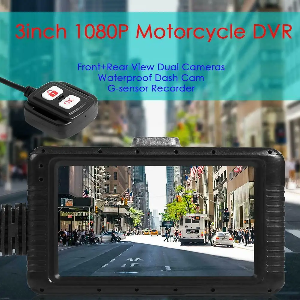 Front & RearDual Lens View Camera Motorcycle DVR Driving Camcorder SE100 Full HD 1080P Camera 3.0 " Camcorder
Front & RearDual Lens View Camera Motorcycle DVR Driving Camcorder SE100 Full HD 1080P Camera 3.0 " Camcorder