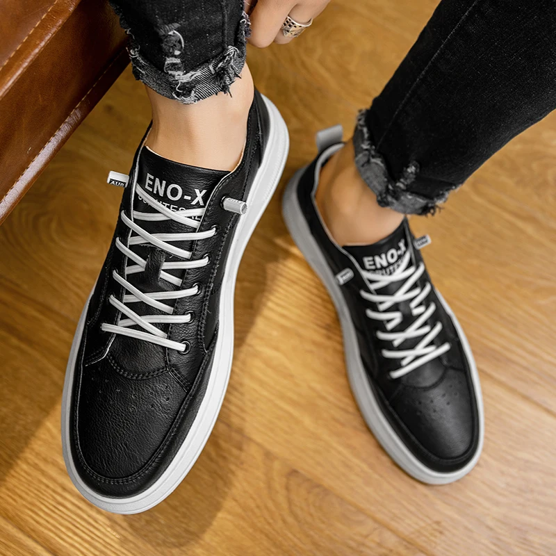 Spring Men Casual Shoes White Black Youth Casual Shoes For Men Comfortable Man Walking Footwear Brand Fashion Casual Sneakers 
Spring Men Casual Shoes White Black Youth Casual Shoes For Men Comfortable Man Walking Footwear Brand Fashion Casual Sneakers