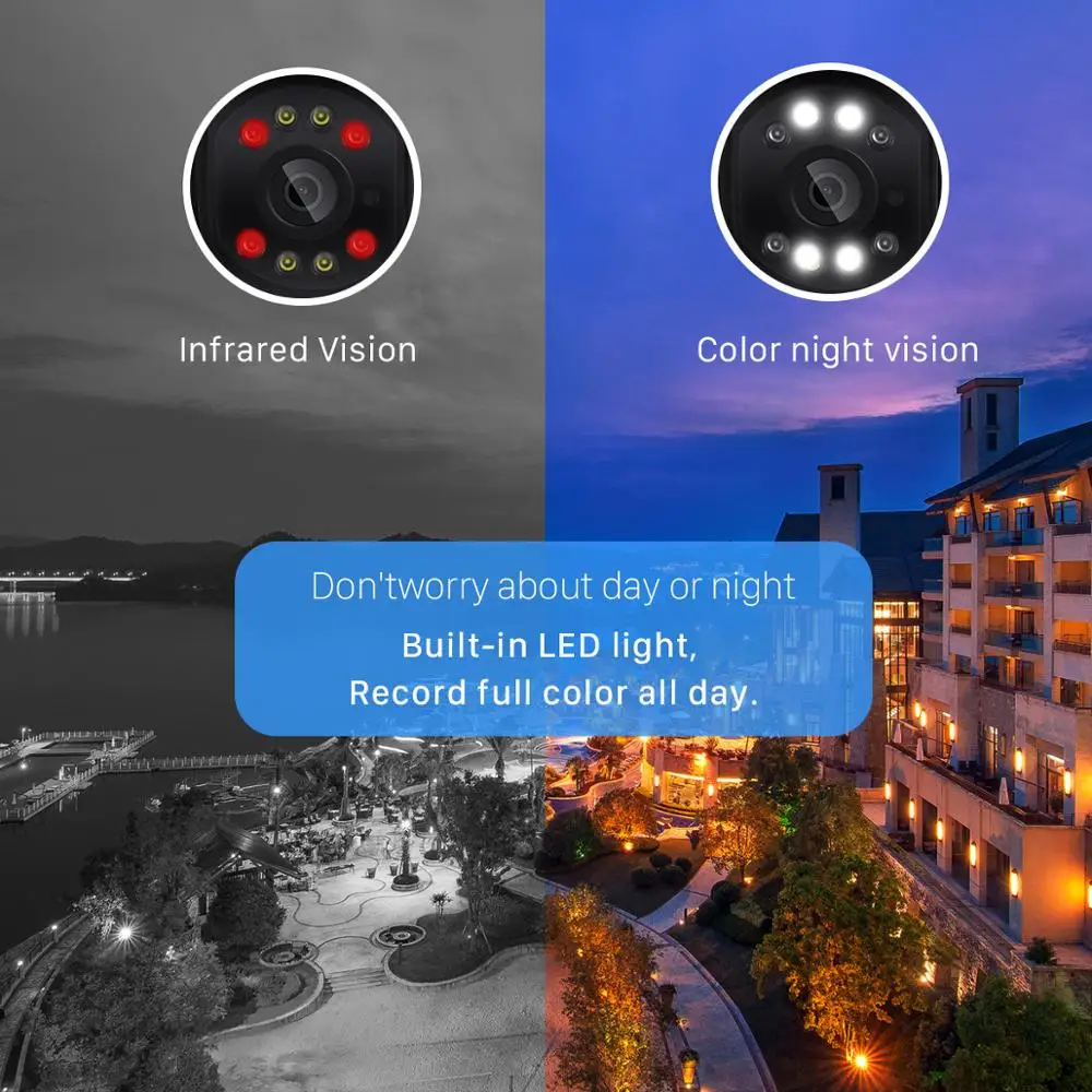5MP PTZ Wifi IP Camera Outdoor AI Human Auto Tracking Wireless Camera Audio 2MP 3MP Smart Security CCTV IP Camera Cloud Storage
5MP PTZ Wifi IP Camera Outdoor AI Human Auto Tracking Wireless Camera Audio 2MP 3MP Smart Security CCTV IP Camera Cloud Storage