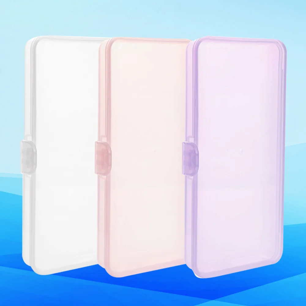 3pcs Nail Jewelry Box Manicure Storage Box Rectangular Storage Box Nail Art Storage Case Container (Purple + + Transparent)
3pcs Nail Jewelry Box Manicure Storage Box Rectangular Storage Box Nail Art Storage Case Container (Purple + + Transparent)