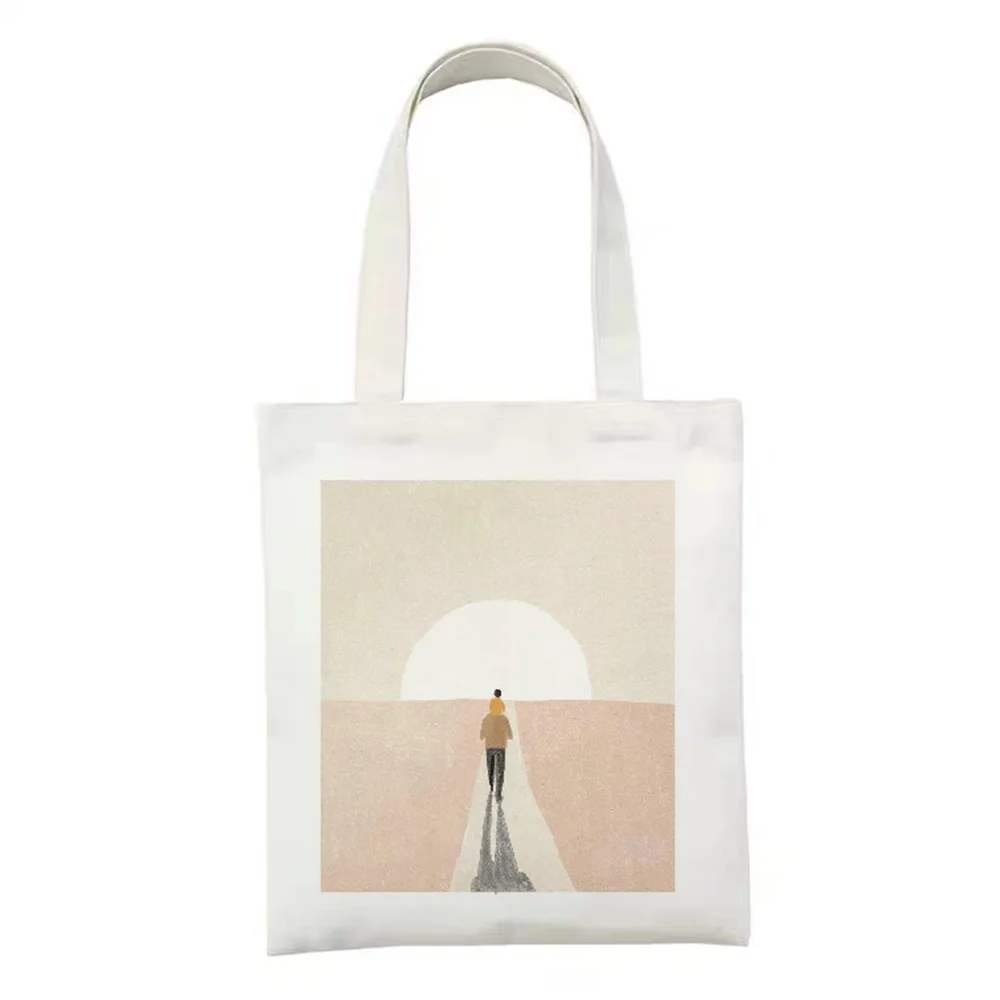Pure And Fresh Artistic Conception Fashion Handbag Women Canvas Shoulder Bag Fairy Tales Print Daily Shopping Students Books Bag
Pure And Fresh Artistic Conception Fashion Handbag Women Canvas Shoulder Bag Fairy Tales Print Daily Shopping Students Books Bag