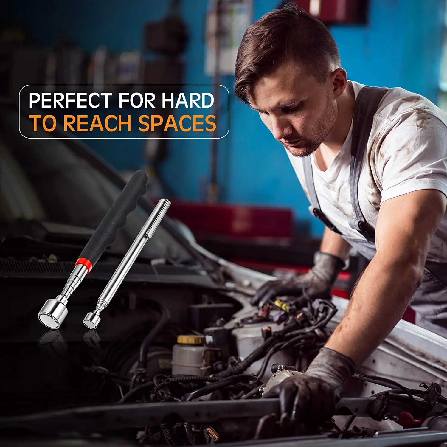 Mini 2pcs Portable Telescopic Magnet Magnetic Pen Pick Up Nuts and Bolts Promotion Handheld Tools Adjustable Length Silver Tone
Mini 2pcs Portable Telescopic Magnet Magnetic Pen Pick Up Nuts and Bolts Promotion Handheld Tools Adjustable Length Silver Tone