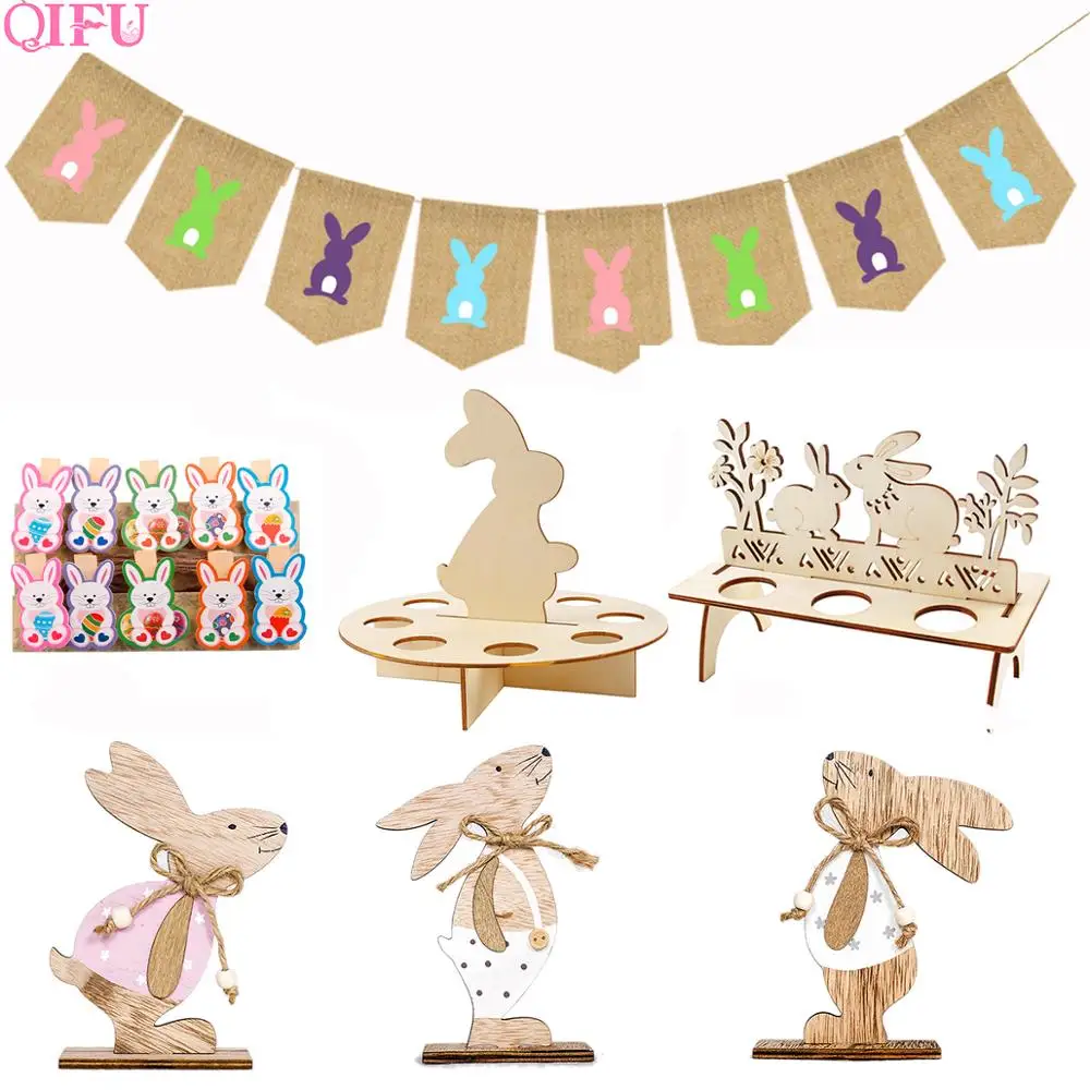 Easter Decoration for Home Easter Banner Rabbit Wooden Pendant Cushion Cover Cookie Rabbit Egg Biscuit Cutter Easter Party Decor
Easter Decoration for Home Easter Banner Rabbit Wooden Pendant Cushion Cover Cookie Rabbit Egg Biscuit Cutter Easter Party Decor