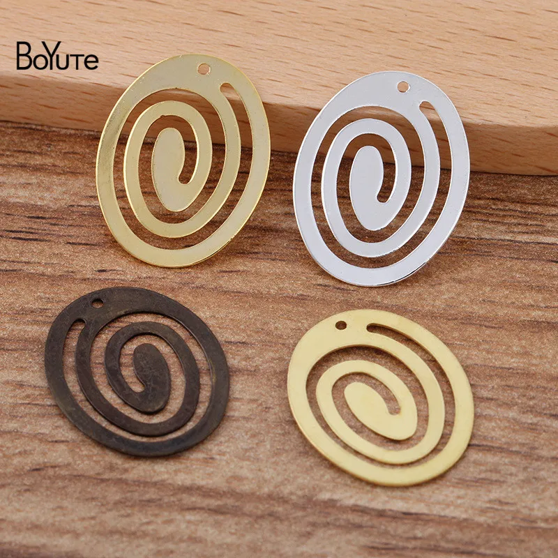 BoYuTe (100 Pieces/Lot) 23*18MM Metal Brass Oval Charms Diy Handmade Jewelry Making Materials
BoYuTe (100 Pieces/Lot) 23*18MM Metal Brass Oval Charms Diy Handmade Jewelry Making Materials