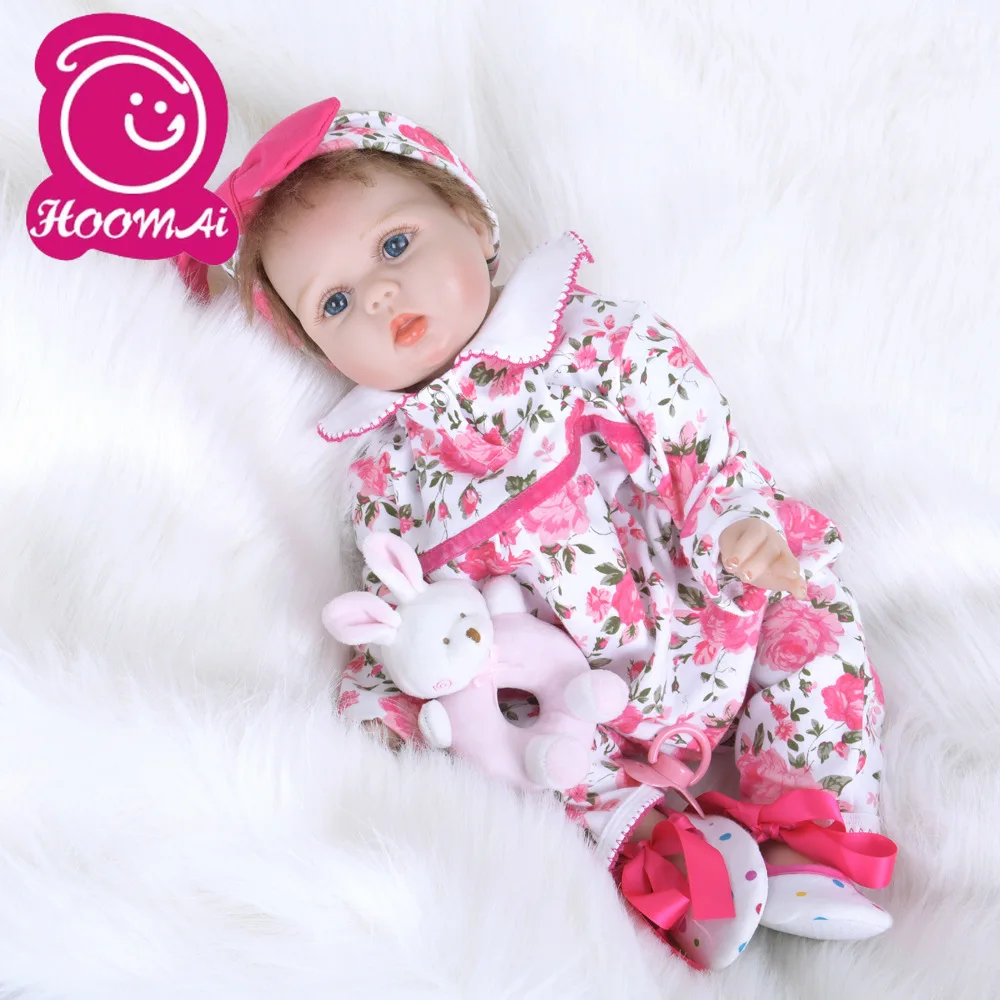 55 Cm Handmade Cloth Body Hand Rooted Hair Floral Suit Bebe Reborn Com Corpo De Silicone Inteiro Menina
55 Cm Handmade Cloth Body Hand Rooted Hair Floral Suit Bebe Reborn Com Corpo De Silicone Inteiro Menina