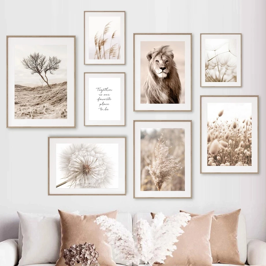Landscape Posters Lion Reed Dandelion Quote Dry Tree Beige Autumn Scape Wall Art Canvas Painting Prints Picture For Home Decor
Landscape Posters Lion Reed Dandelion Quote Dry Tree Beige Autumn Scape Wall Art Canvas Painting Prints Picture For Home Decor