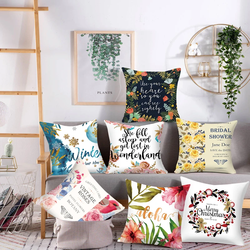 New Pillows Decorative Cushion for Sofa Cushion Cover Printed Pillow Chair Car Cushion Christmas Pillow Home Decor Letter Pillow
New Pillows Decorative Cushion for Sofa Cushion Cover Printed Pillow Chair Car Cushion Christmas Pillow Home Decor Letter Pillow