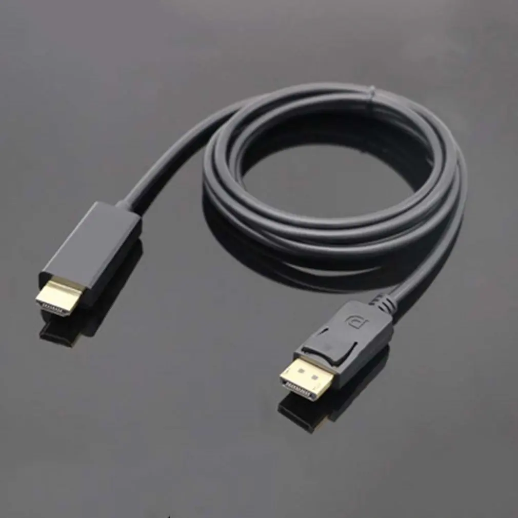 Super Long 1.8 Meters Display Port DP Male to HDMI-compatible Cable Adapter Converter Cable 4K Laptop PC HD TV Converter Polybag
Super Long 1.8 Meters Display Port DP Male to HDMI-compatible Cable Adapter Converter Cable 4K Laptop PC HD TV Converter Polybag