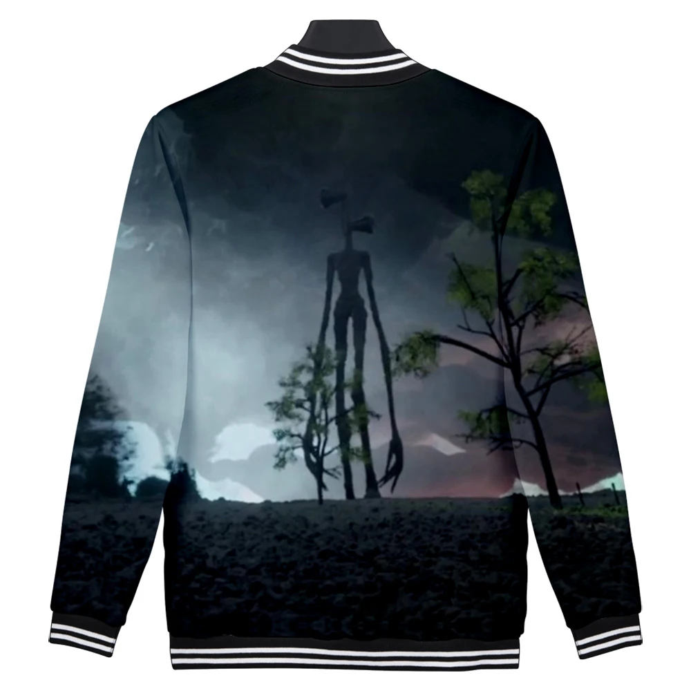 Baseball Jaceket Uniform Men / Women Harajuku Winter Jacket and Coat Men Clothing Fashion Siren Head 3D Casual Rib Sleeve V-neck
Baseball Jaceket Uniform Men / Women Harajuku Winter Jacket and Coat Men Clothing Fashion Siren Head 3D Casual Rib Sleeve V-neck