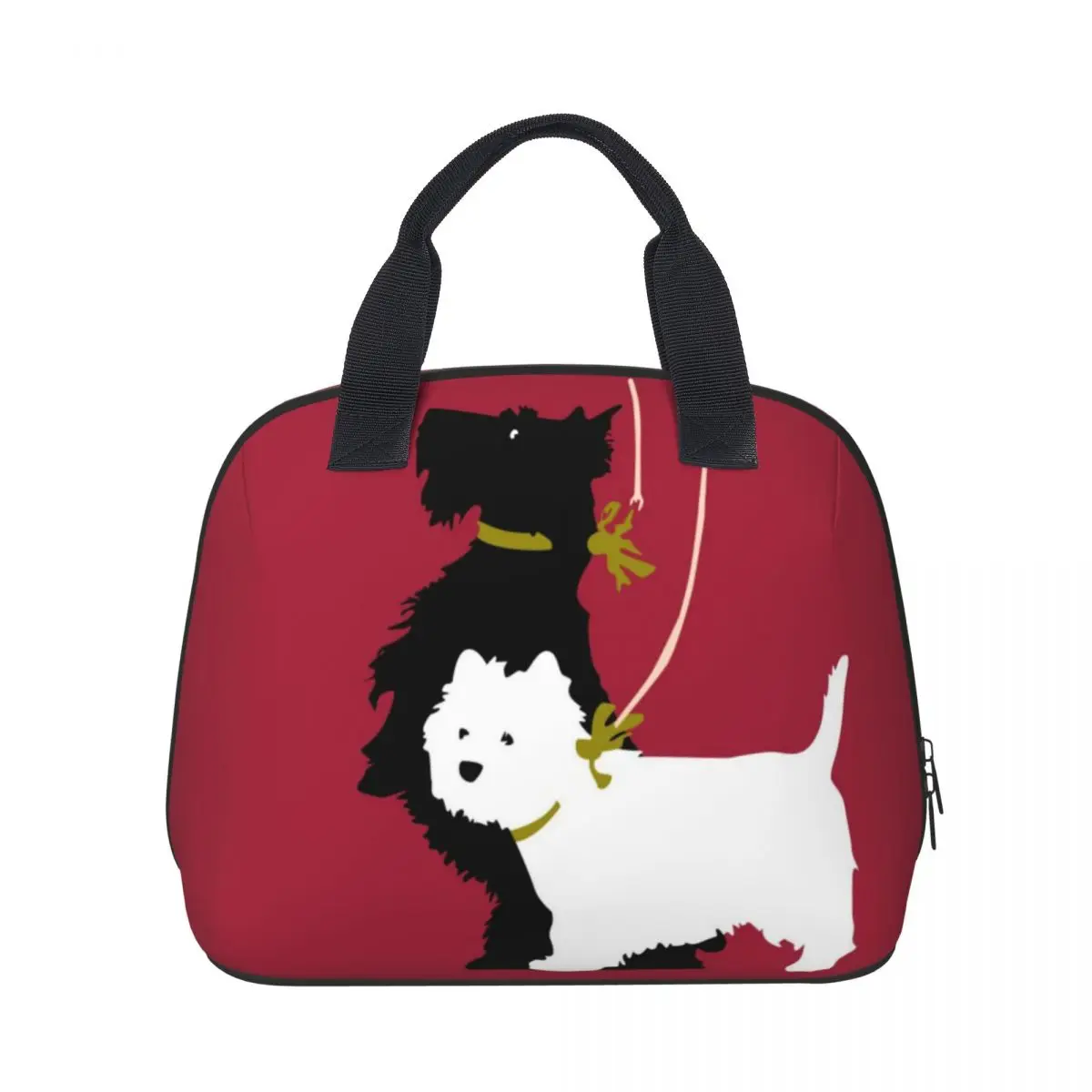 Женская сумка для ланча Westie, алюминиевая портативная сумка для пикника, свежая утепленная термосумка для хранения, водонепроницаемая сумка... 
Женская сумка для ланча Westie, алюминиевая портативная сумка для пикника, свежая утепленная термосумка для хранения, водонепроницаемая сумка...