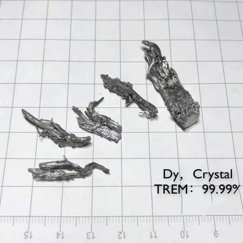 10g Dysprosium Metal 99.99% Pure Dendritic Crystalline for Element Collection
10g Dysprosium Metal 99.99% Pure Dendritic Crystalline for Element Collection