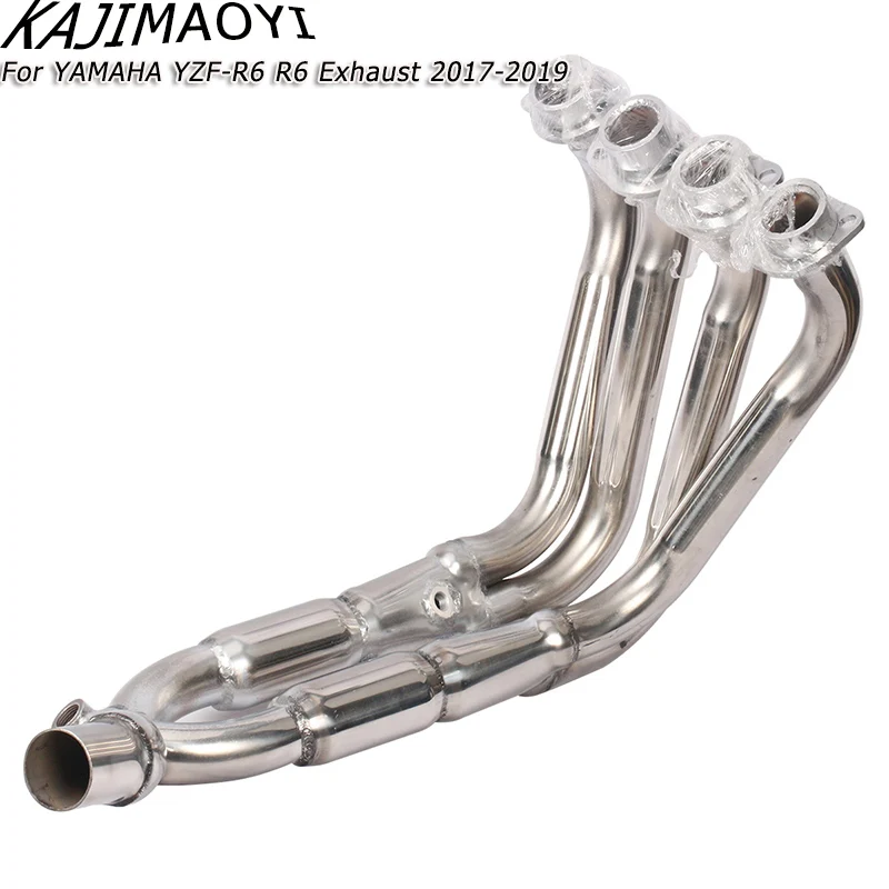 Полностью выхлопной коллектор, глушитель без шнура для YZF-R6 R6 2017-2019
Полностью выхлопной коллектор, глушитель без шнура для YZF-R6 R6 2017-2019