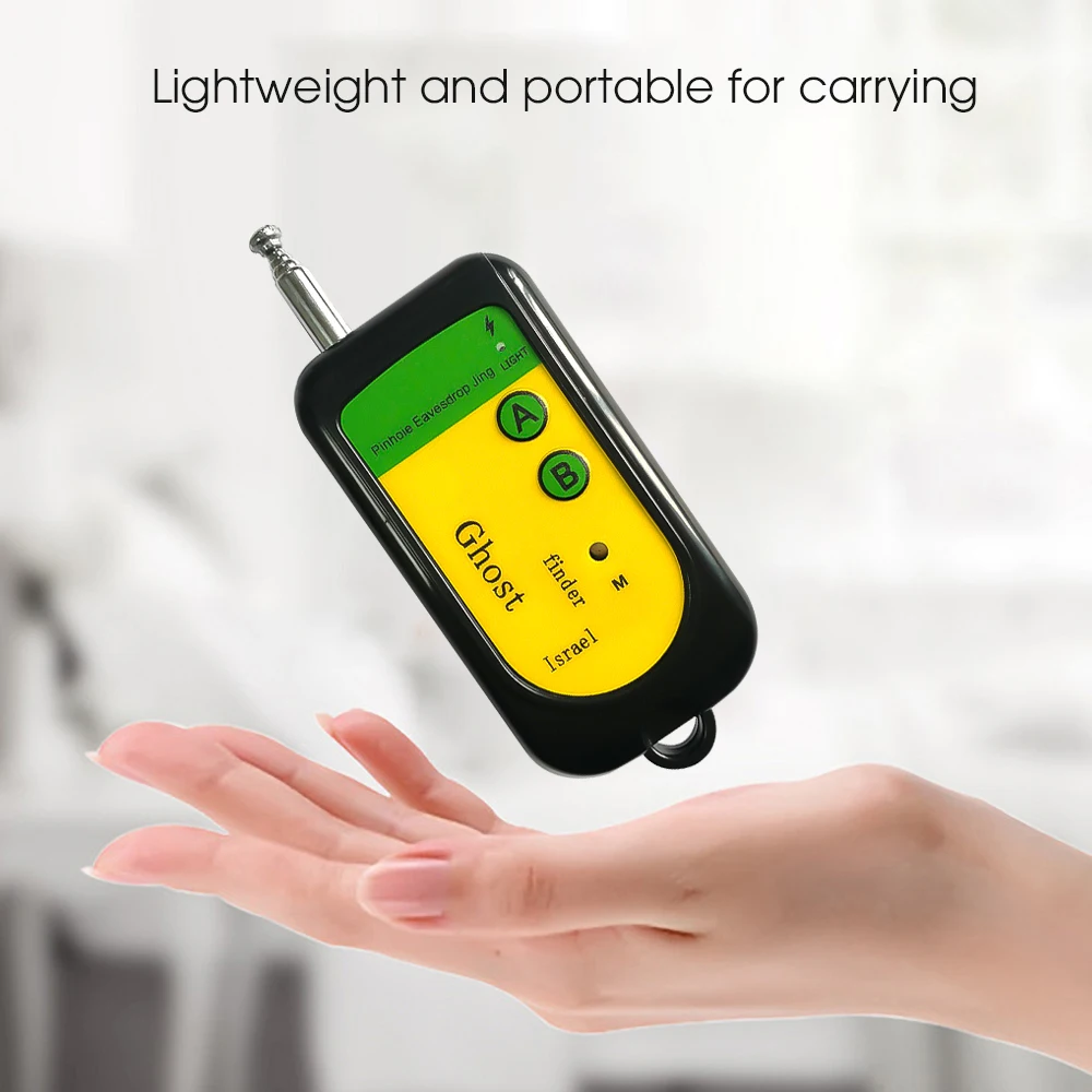 New Signal Bug RF Detector Camera GSM Wireless Device Detection Dogs 100~2400Mhz 1.5V Mobile Phone Signal Detection Machine
New Signal Bug RF Detector Camera GSM Wireless Device Detection Dogs 100~2400Mhz 1.5V Mobile Phone Signal Detection Machine