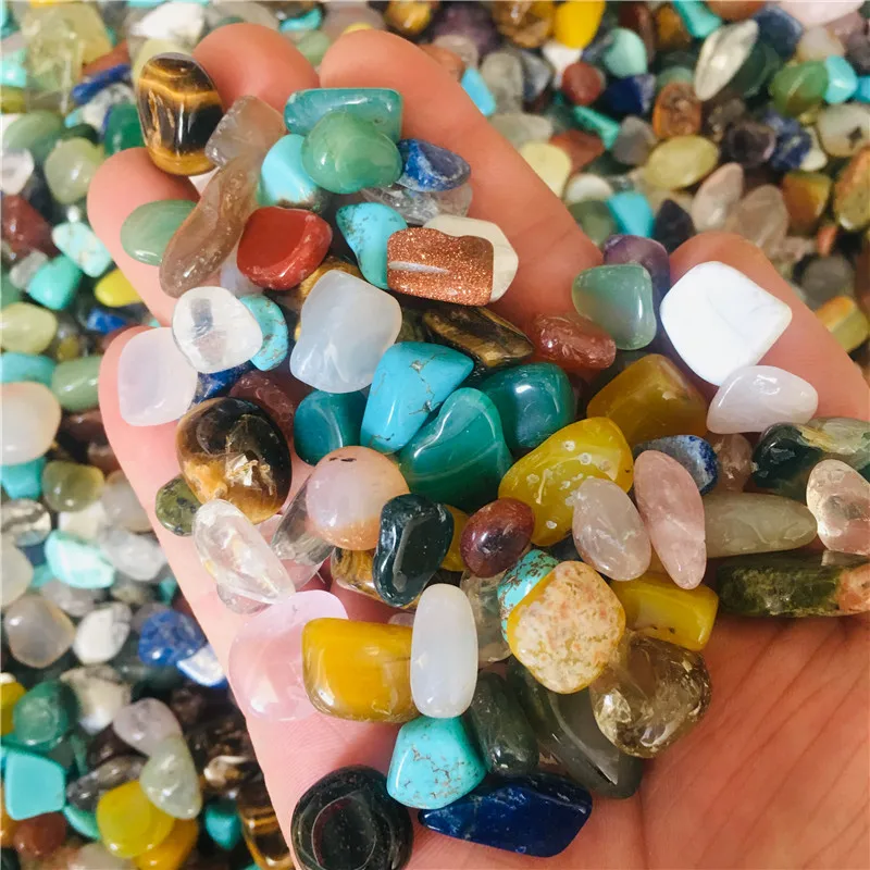 100g tumbled gemstone mixed stones natural rainbow colorful rock mineral agate for chakra healing
100g tumbled gemstone mixed stones natural rainbow colorful rock mineral agate for chakra healing