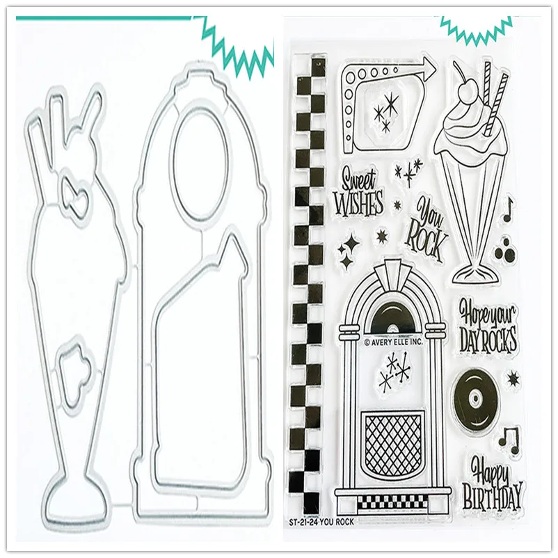 YOU Rock Metal Cutting Dies and Stamps Scrapbook Diary Secoration Embossing Template DIY Card 2021 New Christmas
YOU Rock Metal Cutting Dies and Stamps Scrapbook Diary Secoration Embossing Template DIY Card 2021 New Christmas