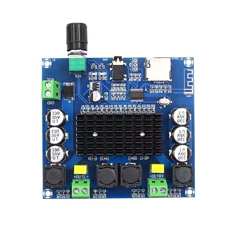 Плата усилителя звука Tda7498 с поддержкой Bluetooth 5,0, мощный цифровой стереоприемник, усилитель для динамика, домашнего кинотеатра 2x Вт, для само...
Плата усилителя звука Tda7498 с поддержкой Bluetooth 5,0, мощный цифровой стереоприемник, усилитель для динамика, домашнего кинотеатра 2x Вт, для само...