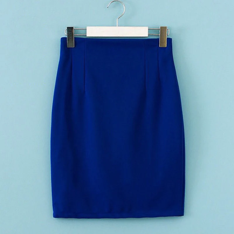 Women's Mid High Waist Semi Skirts Spring Summer Large Size Short Skirts Office Lady One-step Skirt Elastic Bodycon Black Skirts
Women's Mid High Waist Semi Skirts Spring Summer Large Size Short Skirts Office Lady One-step Skirt Elastic Bodycon Black Skirts