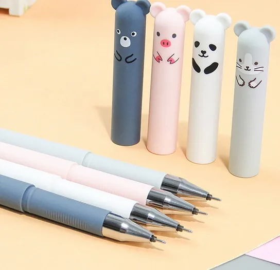 Animals Erasable Pen 0.35mm Refill Rods Cute Panda Cat Pens Kawaii Ballpoint Pen Writing Washable Handle
Animals Erasable Pen 0.35mm Refill Rods Cute Panda Cat Pens Kawaii Ballpoint Pen Writing Washable Handle