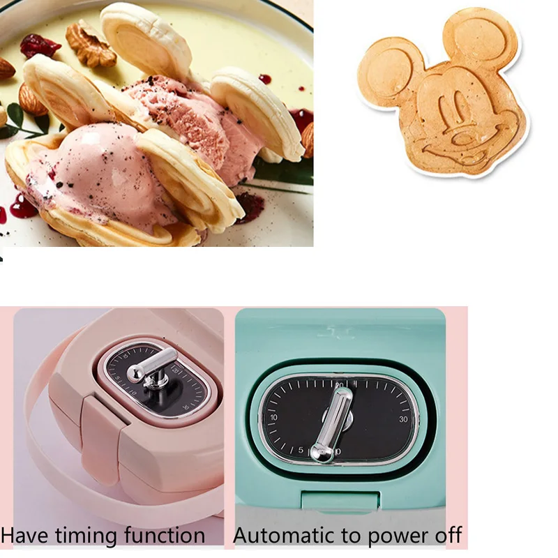 220V 650w Automatic Sandwich breakfast machine Cartoon Bakeware Waffle Maker Non-stick coating Timing Bread machine
220V 650w Automatic Sandwich breakfast machine Cartoon Bakeware Waffle Maker Non-stick coating Timing Bread machine