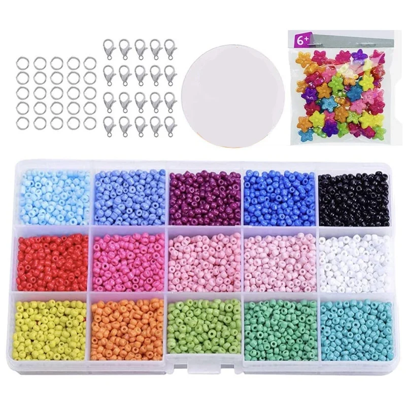 Colored 3mm Glass Beads for Kids DIY Bracelet Art and Jewelry Making, Game Making Beads
Colored 3mm Glass Beads for Kids DIY Bracelet Art and Jewelry Making, Game Making Beads