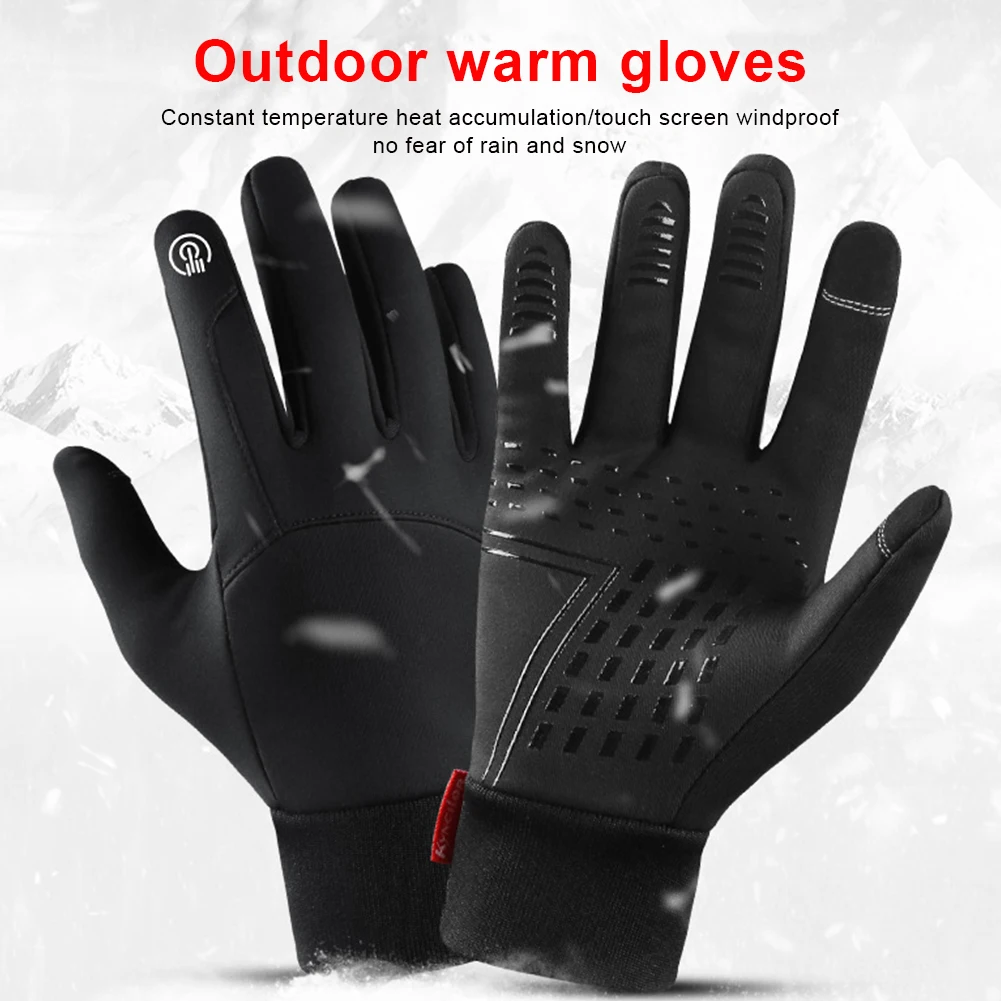 Autumn Winter Men Women Gloves Touch Screen Waterproof Windproof Gloves Outdoor Sports Warm Thermal Fleece Running Ski Gloves
Autumn Winter Men Women Gloves Touch Screen Waterproof Windproof Gloves Outdoor Sports Warm Thermal Fleece Running Ski Gloves