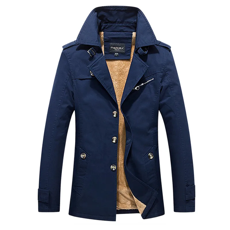 2018 Winter Jacket For Men Fashion Trench Warm Coats Plus Velvet Male Turn-Down Collar Long Overcoat Large Size 5XL
2018 Winter Jacket For Men Fashion Trench Warm Coats Plus Velvet Male Turn-Down Collar Long Overcoat Large Size 5XL