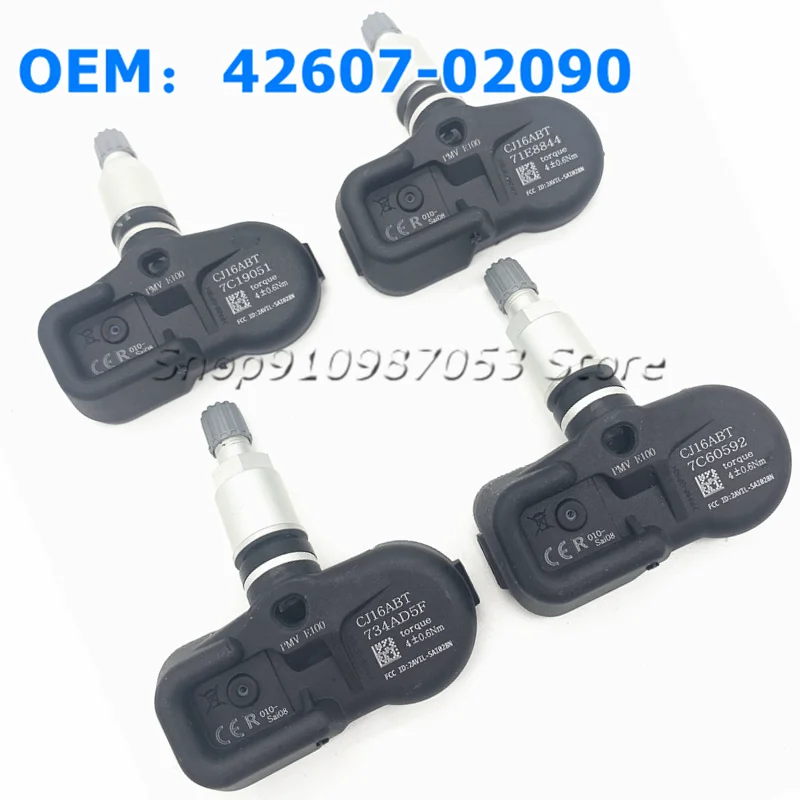 Free Shipping 4Pcs Tire Pressure Sensor TPMS For Toyota LEVIN/HYBRID 2019 42607-02090 42607-02070 4260702090 PMV-E100 PMVE100
Free Shipping 4Pcs Tire Pressure Sensor TPMS For Toyota LEVIN/HYBRID 2019 42607-02090 42607-02070 4260702090 PMV-E100 PMVE100