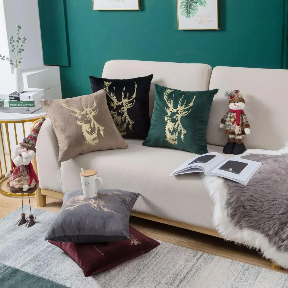 Flannel Fashion Hidden Zipper Cushion Cover Decorative Christmas Pillow Cover No Odor for Bed Room
Flannel Fashion Hidden Zipper Cushion Cover Decorative Christmas Pillow Cover No Odor for Bed Room