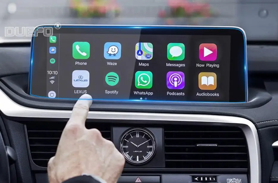 

Защитная пленка на экран из закаленного стекла для автомобилей Lexus RX RX300 RX450 2020, автомобильные аксессуары