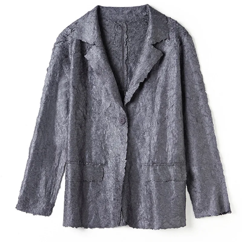 LANMREM Pleated Embroidered Coat For Women 2021 autumn winter Women Elegant Causal Long Sleeve Office Ladies Pocket Tops 2A3419
LANMREM Pleated Embroidered Coat For Women 2021 autumn winter Women Elegant Causal Long Sleeve Office Ladies Pocket Tops 2A3419