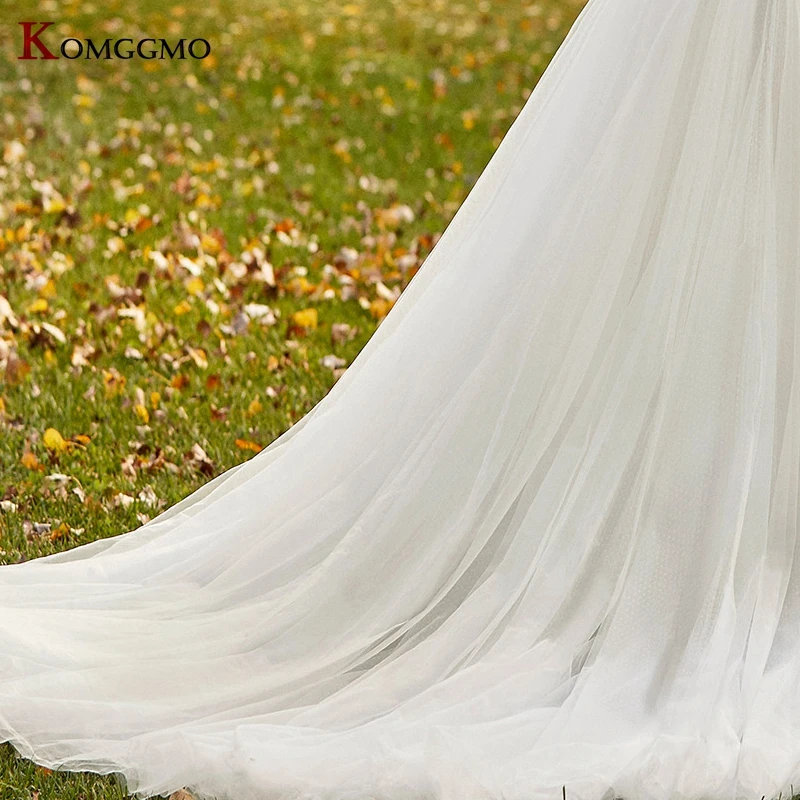 Custom Made Luxury O-Neck Embroidery Appliques Tulle Full Sleeve A-Line Wedding Dress Elegant Backless Chapel Train Bridal Gown
Custom Made Luxury O-Neck Embroidery Appliques Tulle Full Sleeve A-Line Wedding Dress Elegant Backless Chapel Train Bridal Gown