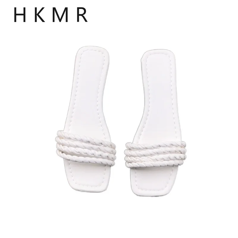Women Weave Solid Slippers Female Square Toe Sewing Casual Slides Ladies Summer Beach New Fashion Comfort Flat Plus Size 2021 
Women Weave Solid Slippers Female Square Toe Sewing Casual Slides Ladies Summer Beach New Fashion Comfort Flat Plus Size 2021