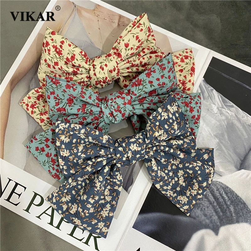 New Women Elegant Floral Big Bow Hair Clips Two Layer Butterfly Floral Hairpins Sweet Bowknot Hairpins Fashion Hair Accessories
New Women Elegant Floral Big Bow Hair Clips Two Layer Butterfly Floral Hairpins Sweet Bowknot Hairpins Fashion Hair Accessories