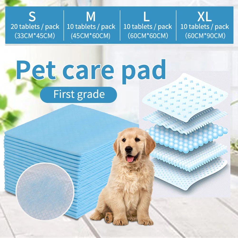 10/20counts Dog and Puppy Training Pads Heavy Duty 5-Layer Leakproof Absorbent Pee Pads, S-XL
10/20counts Dog and Puppy Training Pads Heavy Duty 5-Layer Leakproof Absorbent Pee Pads, S-XL