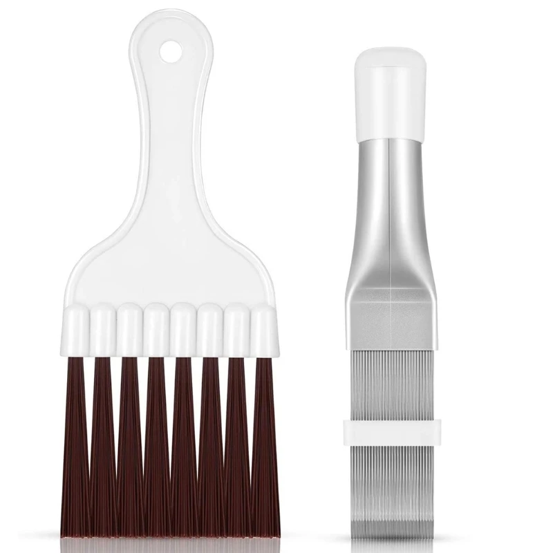2 Pack Household Cleaning Brush Air Conditioner Condenser Cleaning Brush Kit Fin Cleaner Fin Evaporator Cleaning Tool
2 Pack Household Cleaning Brush Air Conditioner Condenser Cleaning Brush Kit Fin Cleaner Fin Evaporator Cleaning Tool