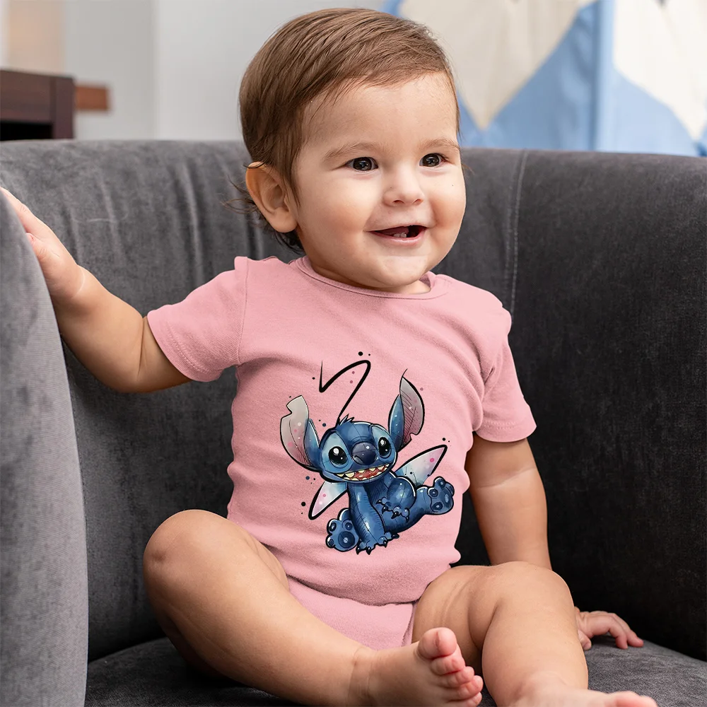 Stitch Bebe Jumpsuit Baby Clothes One-piece Newborn Clothes Bottoming Short-Sleeved Romper Cartoon Stitch Infant Bodysuit
Stitch Bebe Jumpsuit Baby Clothes One-piece Newborn Clothes Bottoming Short-Sleeved Romper Cartoon Stitch Infant Bodysuit