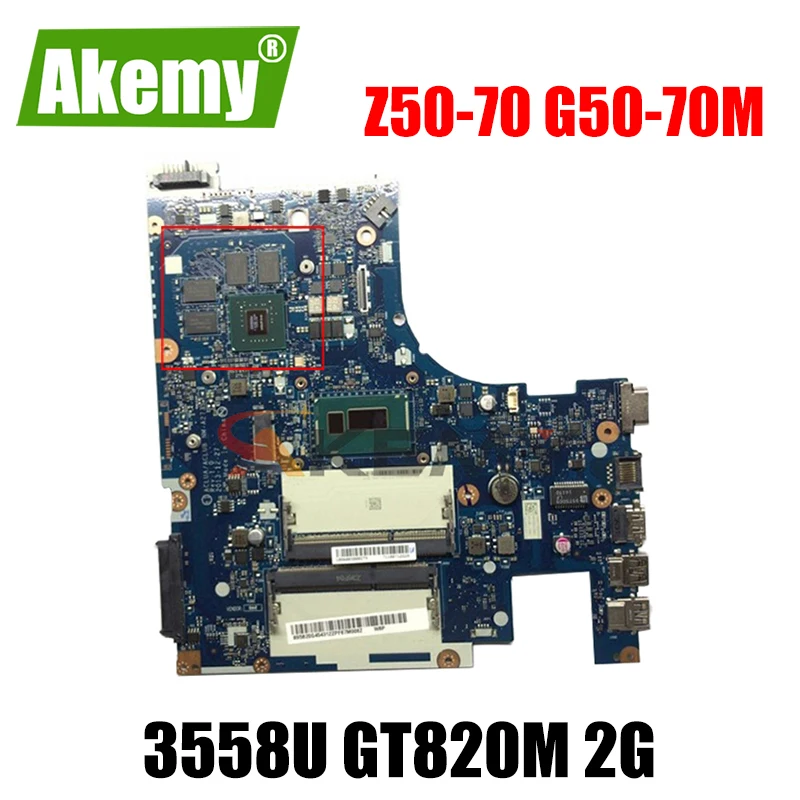 Akemy ACLUA/ACLUB NM-A273 для Lenovo Z50-70 G50-70M ноутбук материнская плата Процессор 3558U GT820M 2G DDR3 100% тесты работы
Akemy ACLUA/ACLUB NM-A273 для Lenovo Z50-70 G50-70M ноутбук материнская плата Процессор 3558U GT820M 2G DDR3 100% тесты работы