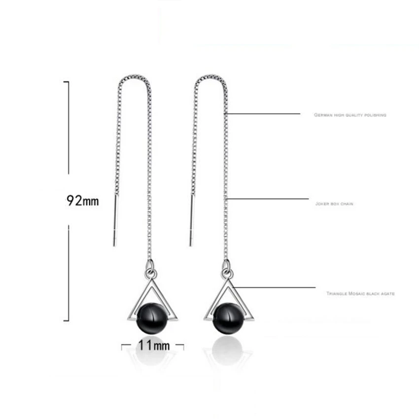 Fashion Female Fringed Earrings Jewelry Triangle Geometric Earrings Long Exaggerated Plating Silver Ear Wire
Fashion Female Fringed Earrings Jewelry Triangle Geometric Earrings Long Exaggerated Plating Silver Ear Wire
