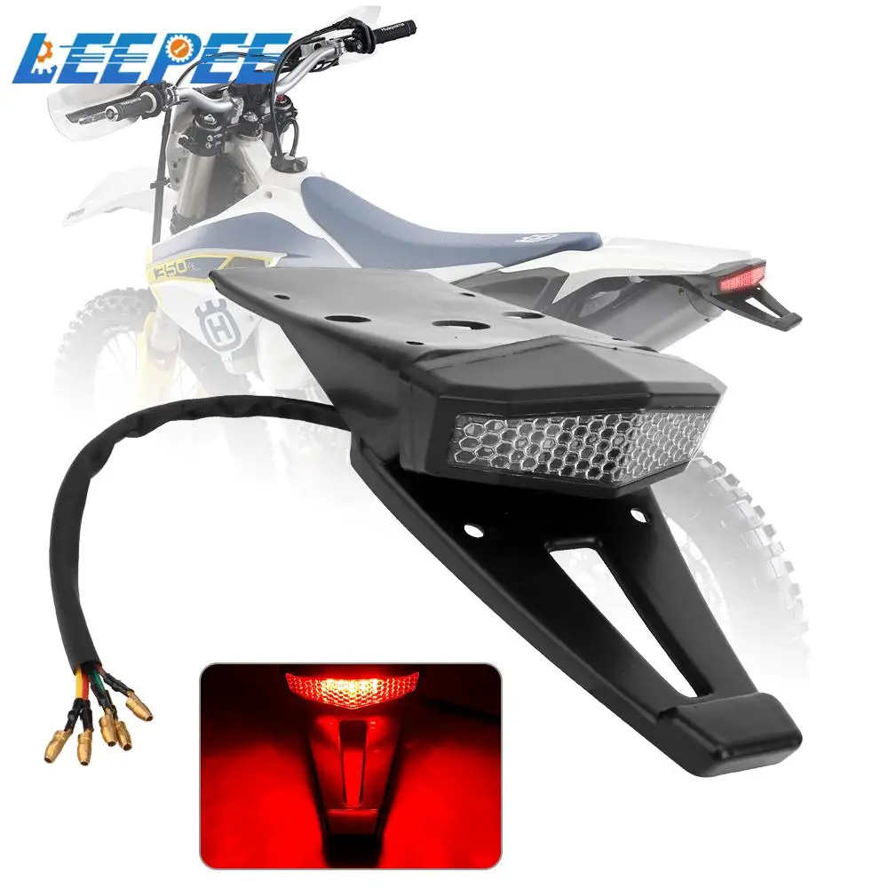 Motorcycle ATV LED Rear Tail Signal Lamp For Bobber Enduro Dirt Bike Turn Signal Light Red/Amber Brake Stop Indicator
Motorcycle ATV LED Rear Tail Signal Lamp For Bobber Enduro Dirt Bike Turn Signal Light Red/Amber Brake Stop Indicator