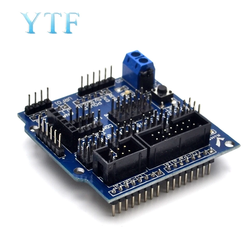 V5 Expansion Board V5.0 Sensor Shield For Electronic Building Blocks Robot Accessories
V5 Expansion Board V5.0 Sensor Shield For Electronic Building Blocks Robot Accessories